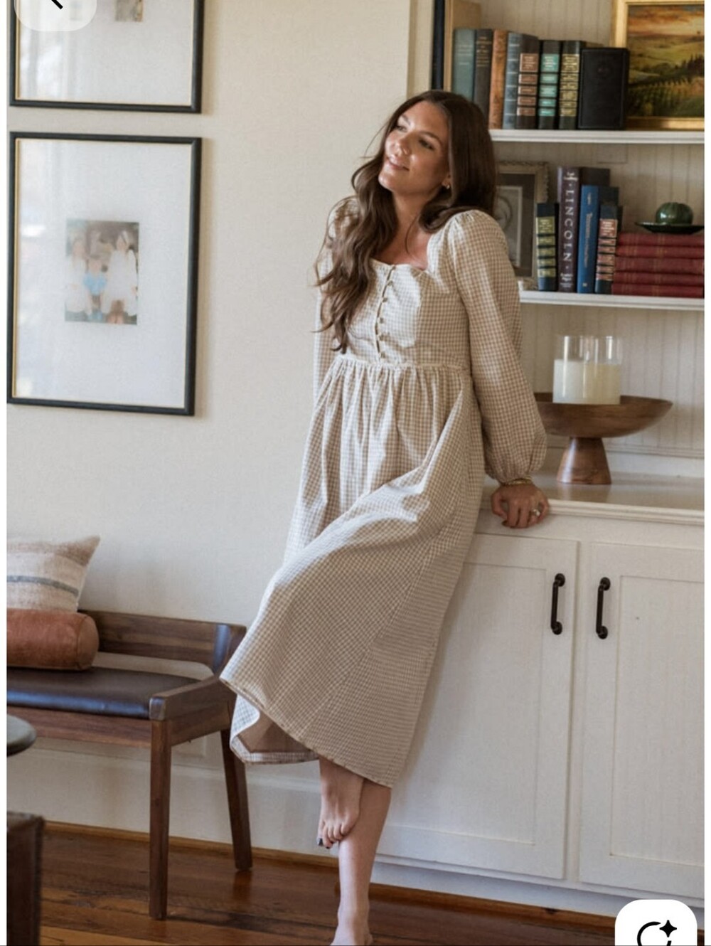 Neuflora Gingham Estella Dress - Picture 2 of 7